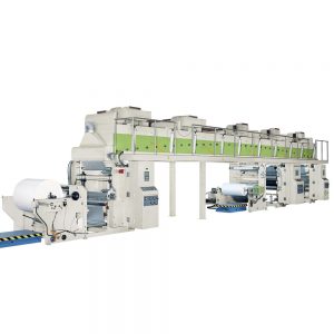 Laminadora con solvente dry or wet lamination
