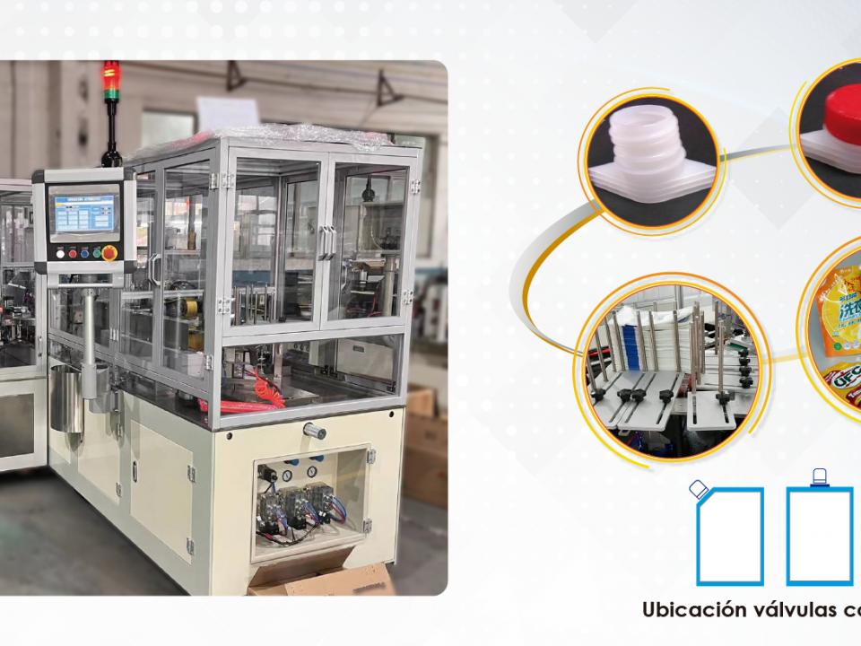 Máquina colocadora valvulas automatica