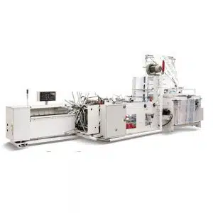 Máquina para Fabricar Bolsas Tipo Wicket para Toallas Sanitarias Femeninas MTEC-CT-FBS800+DP